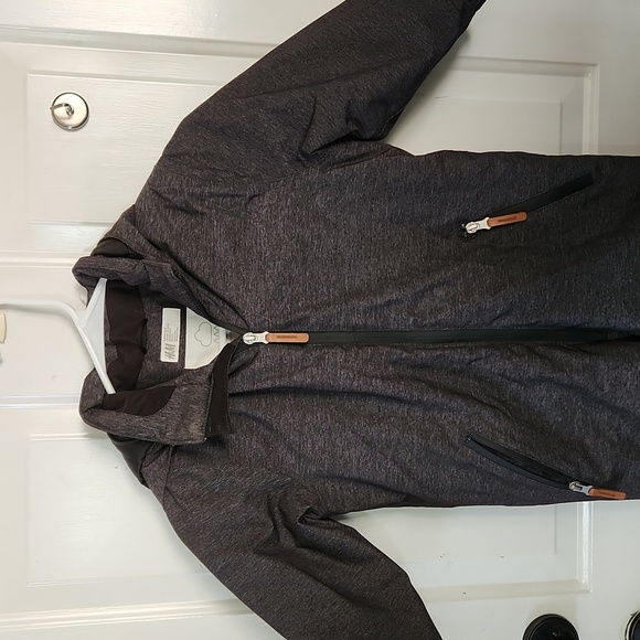 H&M Toddler Boys Snowsuit/Ski Jumpsuit Jumper Charcoal Gray & Black - Size US 4T - Picture 2 of 5